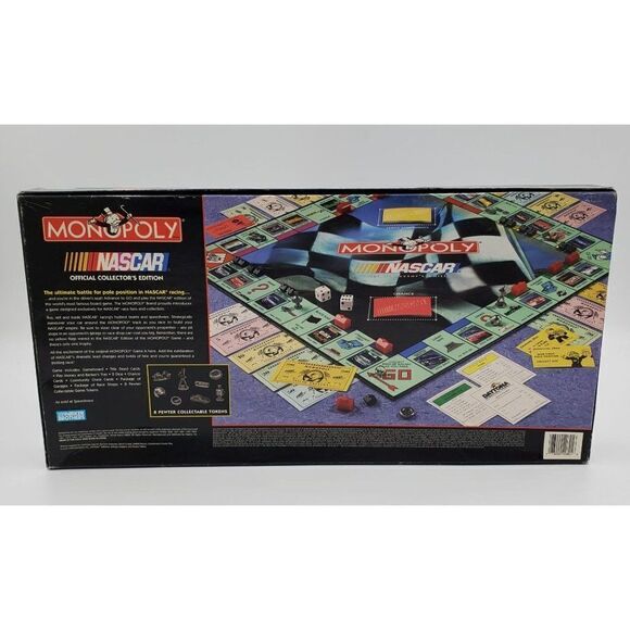 Monopoly Board Game Nascar Official Collectors Edition Parker Brothers - Picture 9 of 10